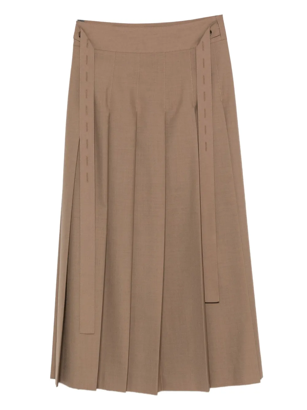 Róhe pleated belted midi skirt | Pleated Skirts | Image 2