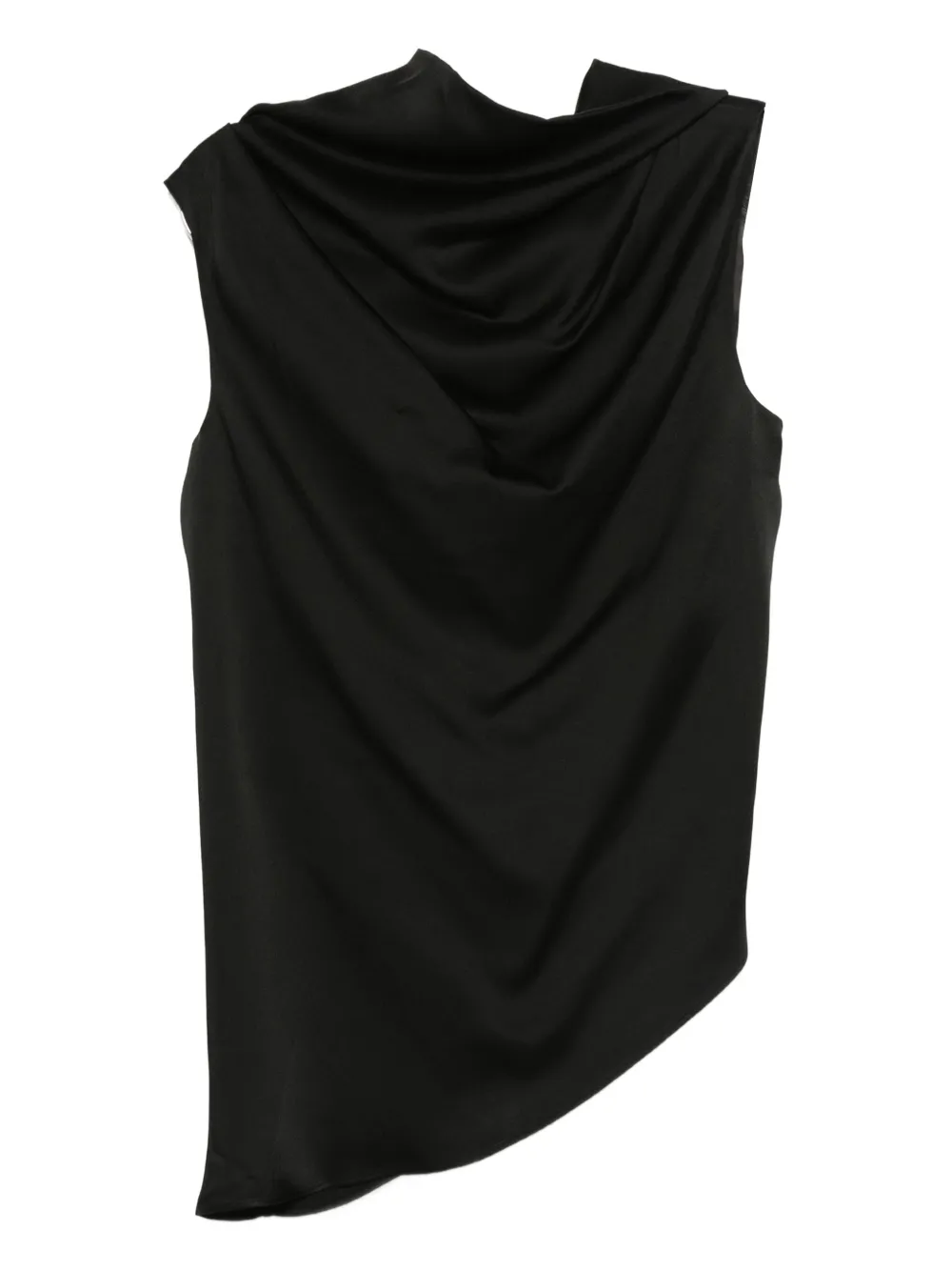 Róhe cowl-neck sleeveless blouse