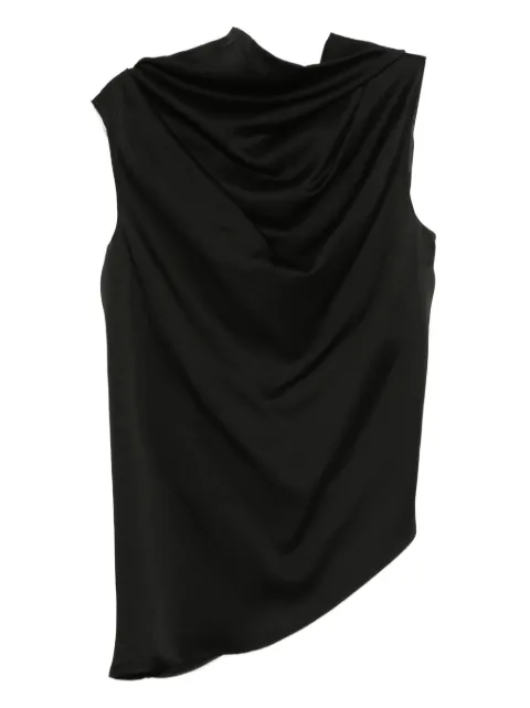 Róhe cowl-neck sleeveless blouse