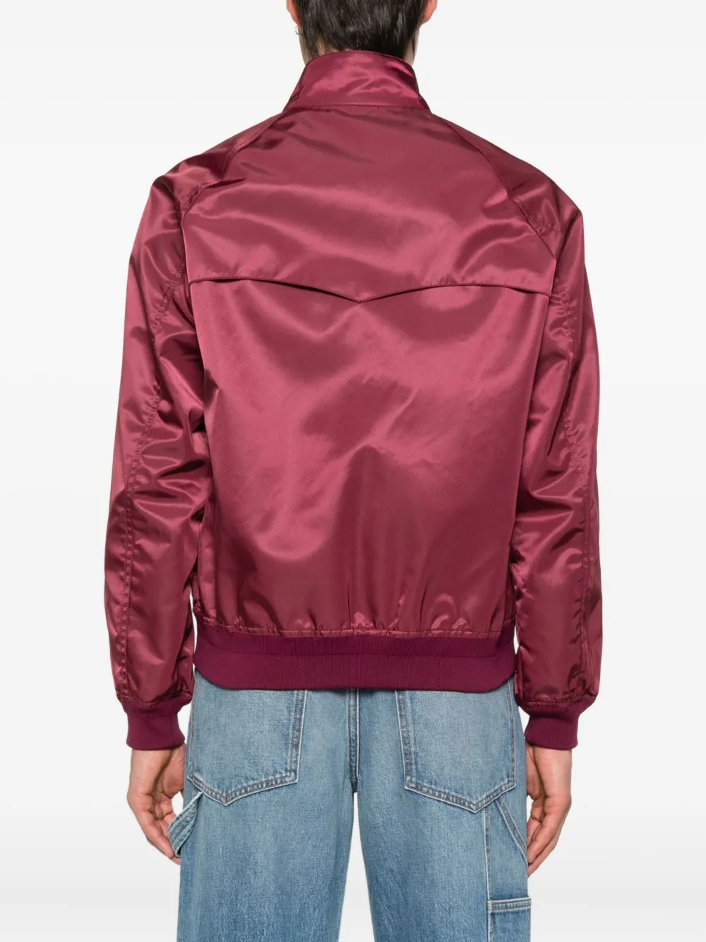 Valentino Garavani zip-up bomber jacket Rood