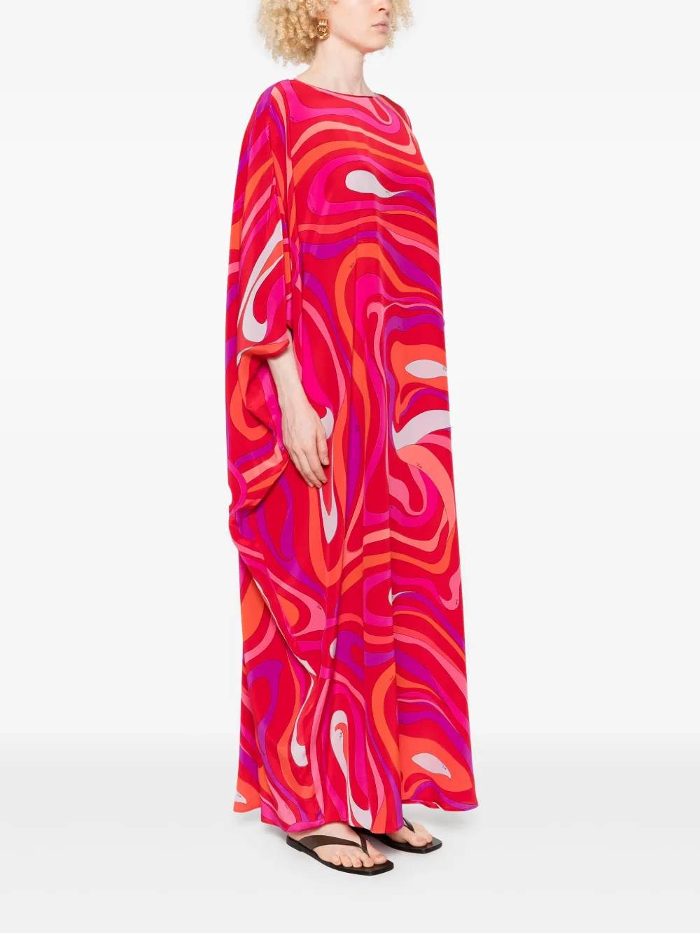 Pucci Marmo-print Maxi Dress