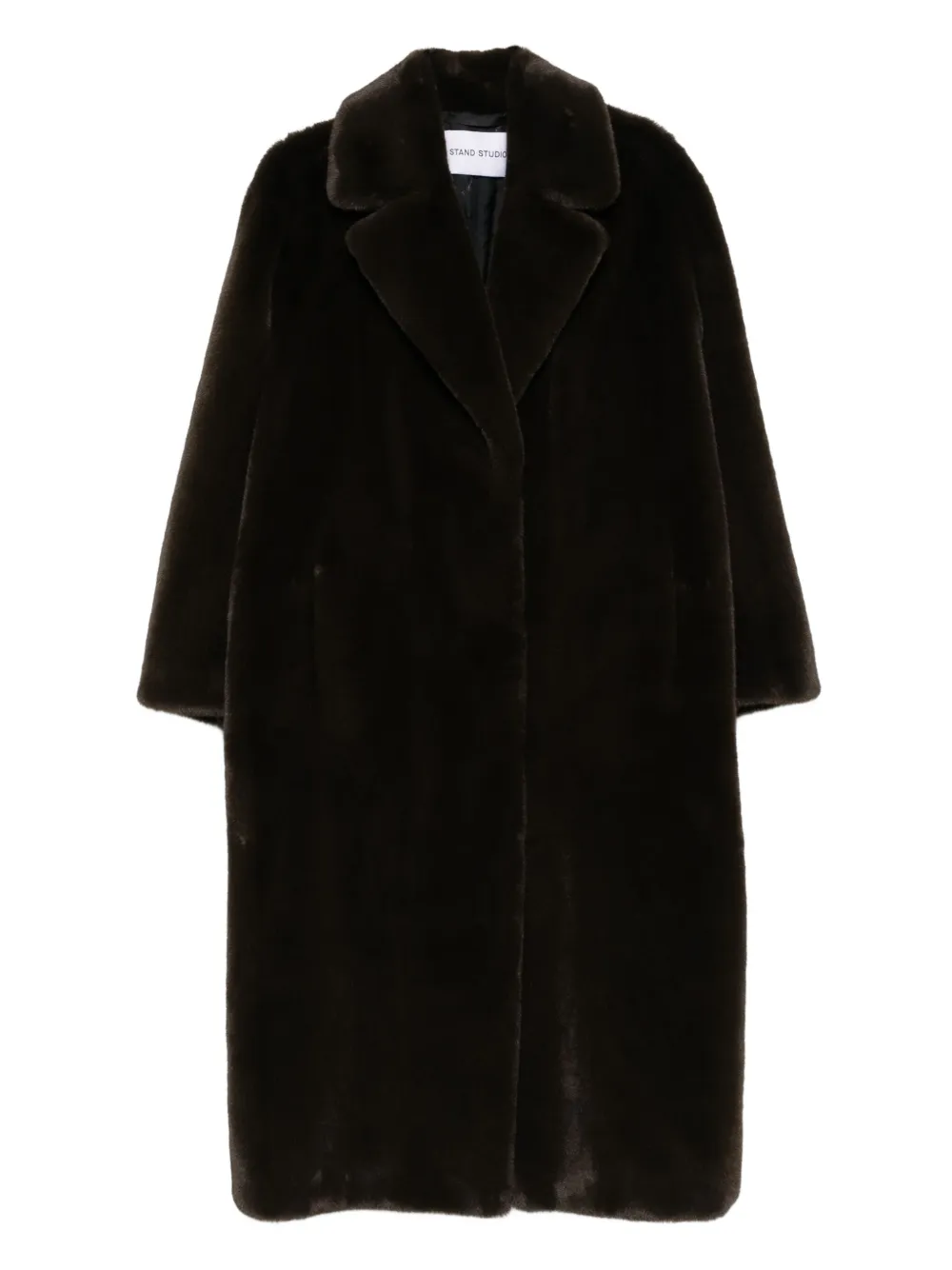 STAND STUDIO collared coat | Brown | Image 1