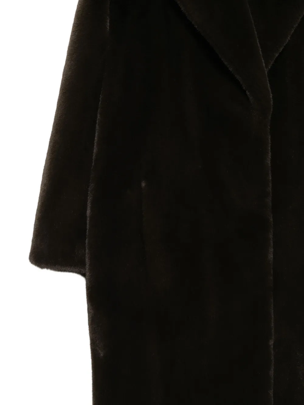 STAND STUDIO Jas met kraag Bruin