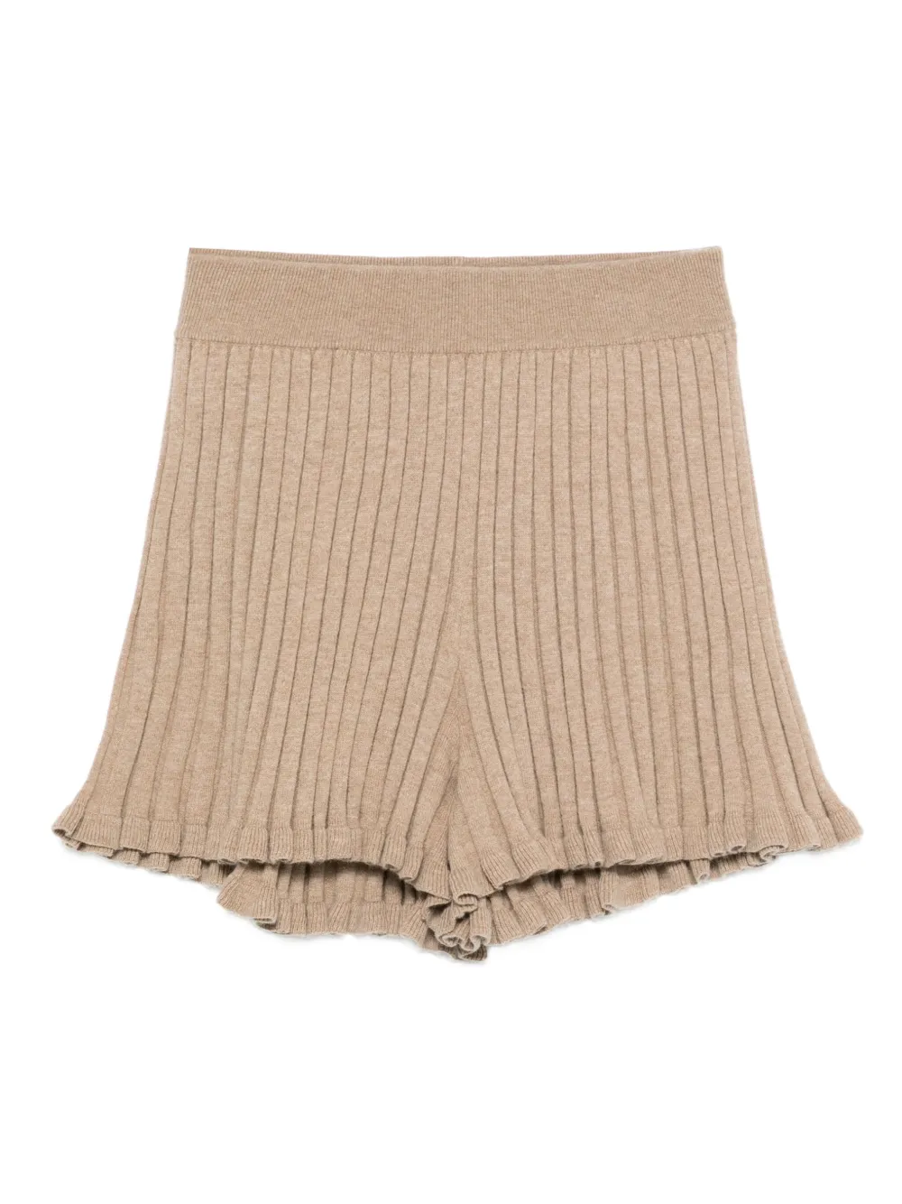 Lisa Yang ribbed shorts | Brown | Image 1