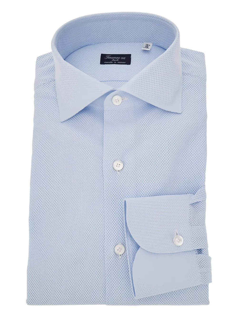 Andrea Finamore cotton shirt | Blue | Image 1