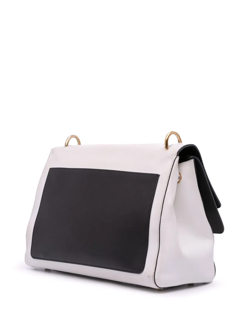 Pre-owned Dior 2016 Leather Be Double Flap Shoulder Bag