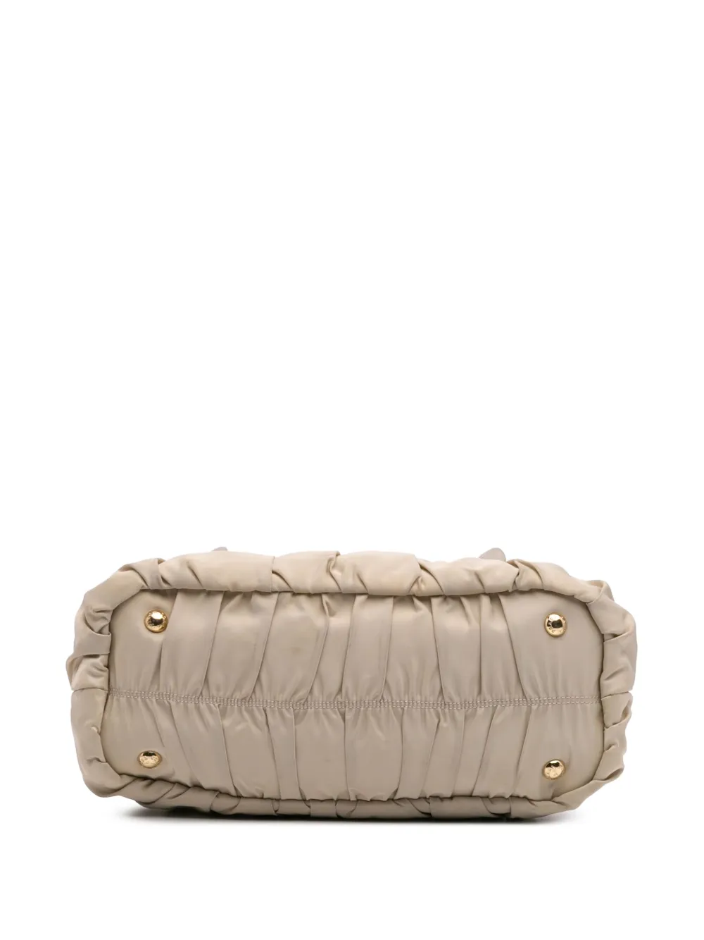 Pre-owned Prada 2010-2024 Tessuto Gaufre Satchel