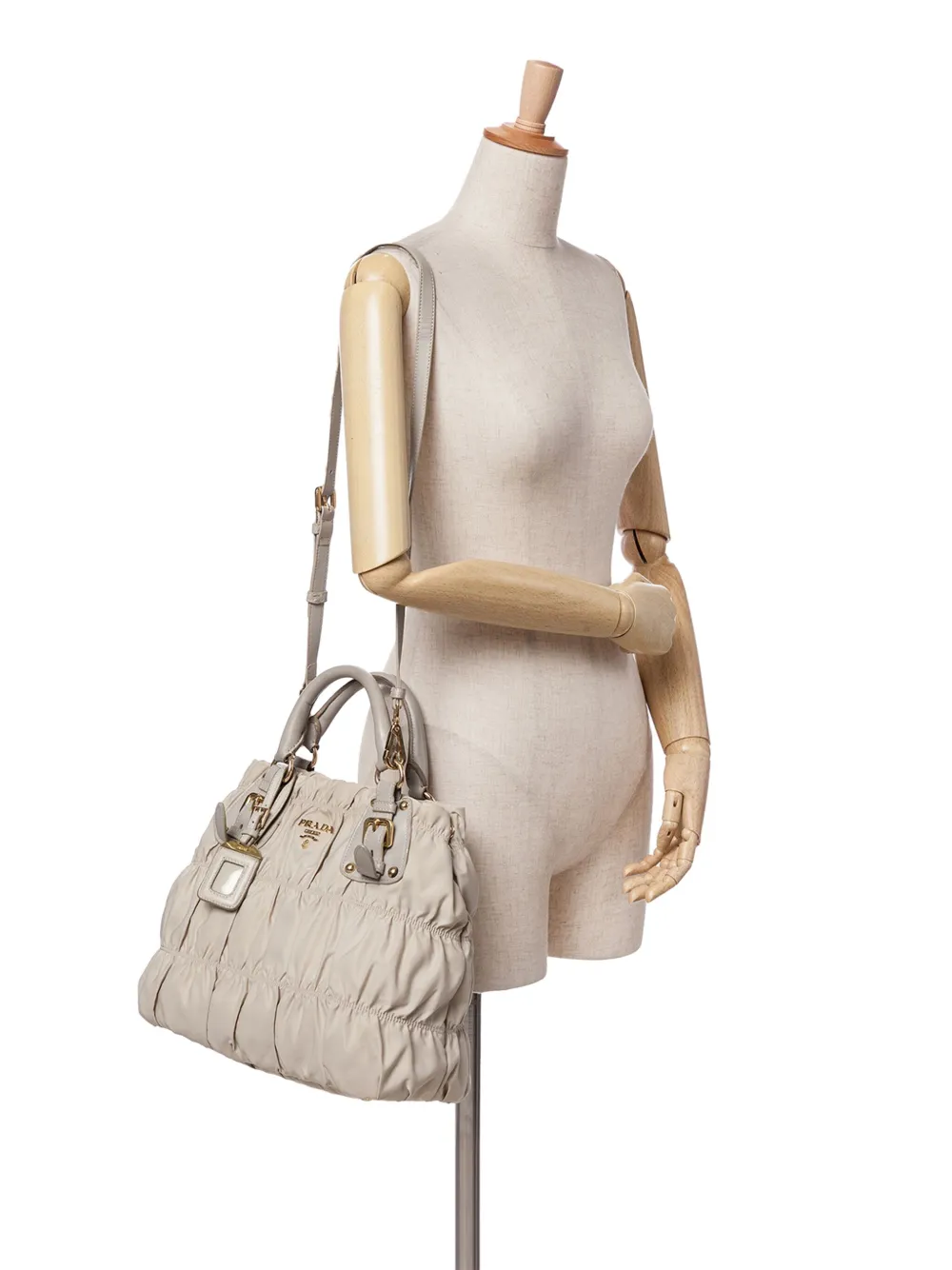 Prada Pre-Owned 2010-2024 Tessuto Gaufre satchel | Pre-Owned | Image 2