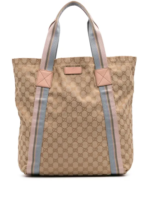 Gucci Pre-Owned 2016-2025 GG Canvas Web tote bag