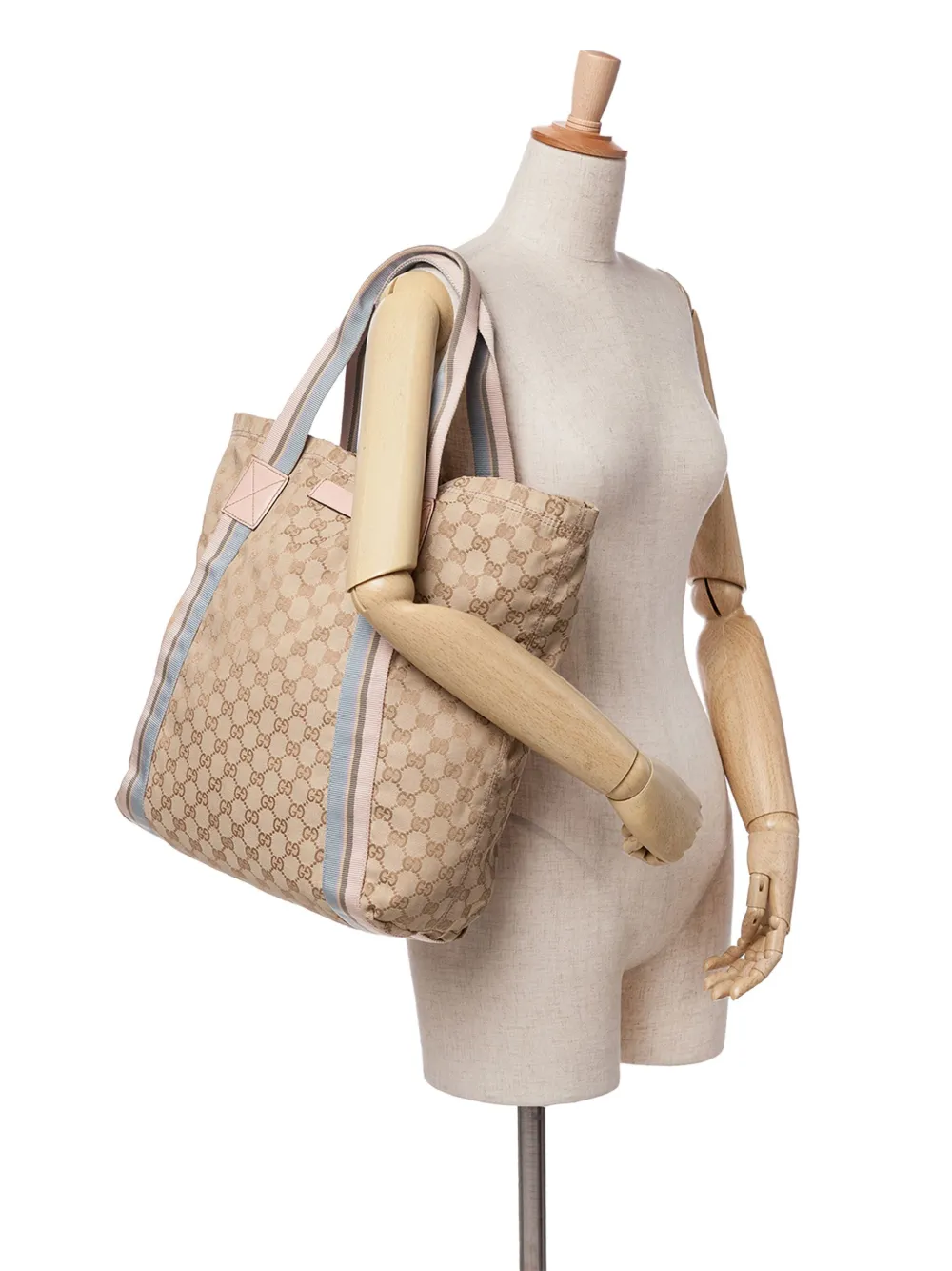Gucci Pre-Owned 2016-2025 GG Canvas Web tote bag | Pre-Owned | Image 2