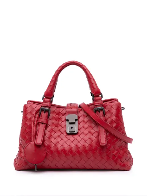 Bottega Veneta Pre-Owned 2012-2024 Mini Nappa Intrecciato Roma satchel