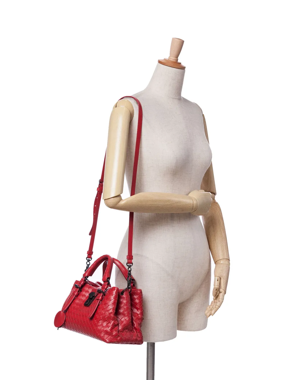 Bottega Veneta Pre-Owned 2012-2024 Mini Nappa Intrecciato Roma satchel | Pre-Owned | Image 2