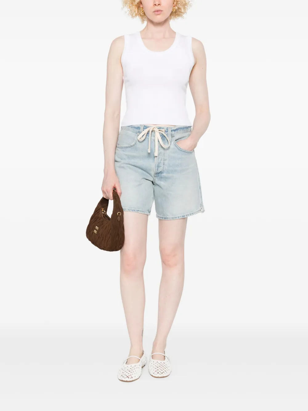 AGOLDE ribbed tank top | Vests & Tank Tops | Image 2