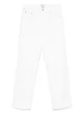 Citizens of Humanity logo-patch jeans - White
