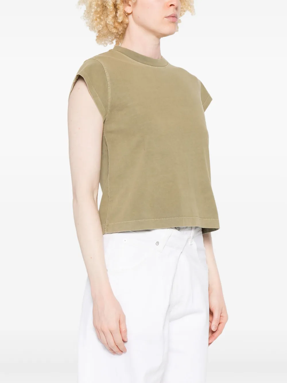 AGOLDE Bryce T-shirt Groen
