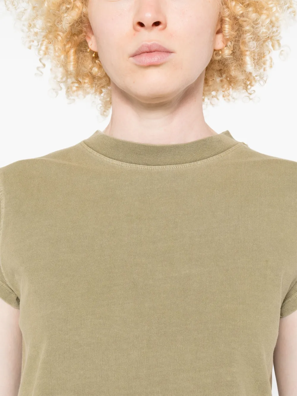 AGOLDE Bryce T-shirt Groen