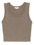 AGOLDE ribbed tank top - Green