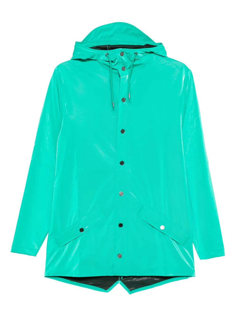 Rains Jas met capuchon Groen