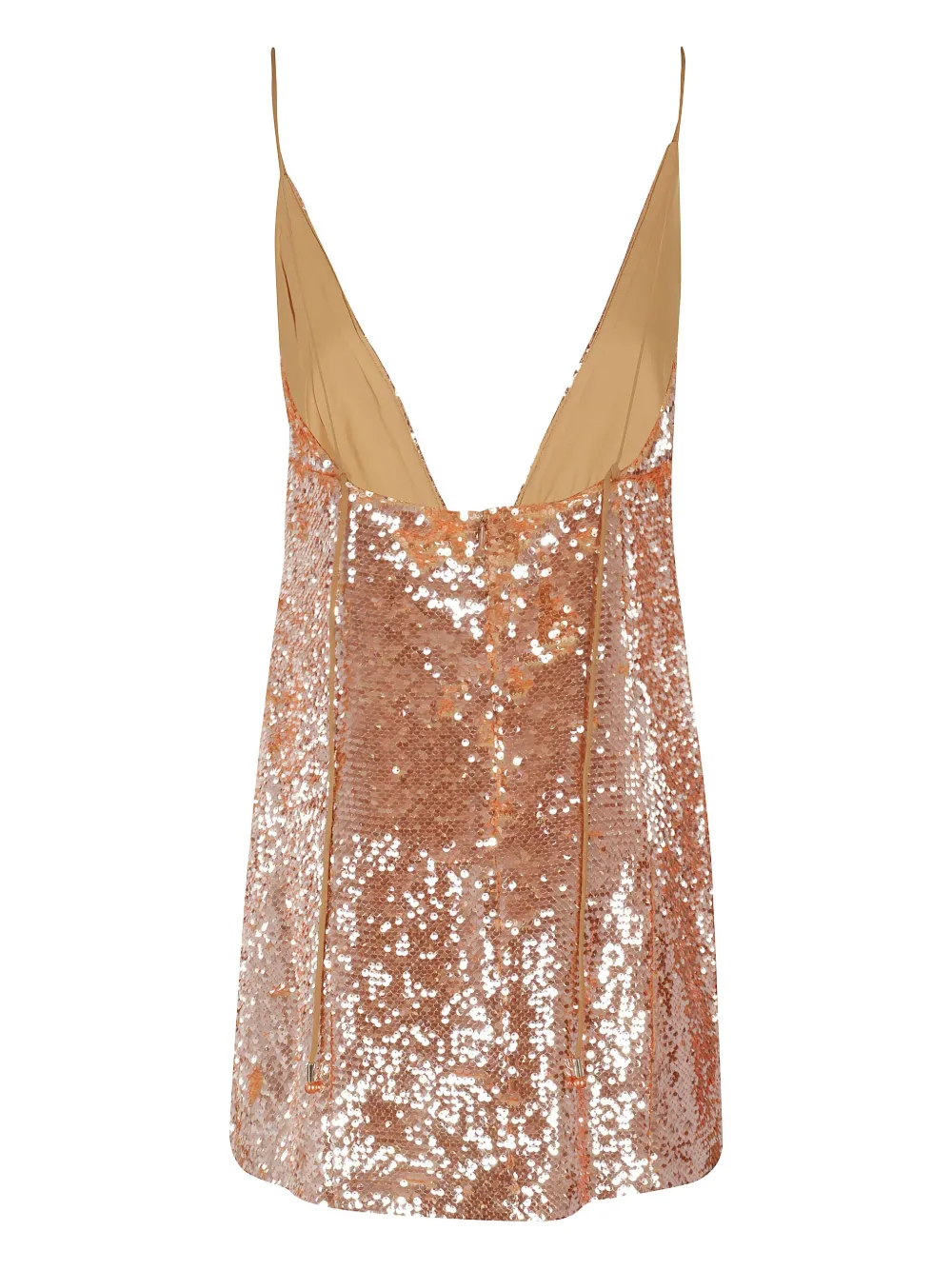 Sabina Musayev Cava mini dress - Oranje