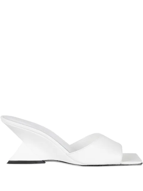 Schutz 70mm Abbie heeled mules