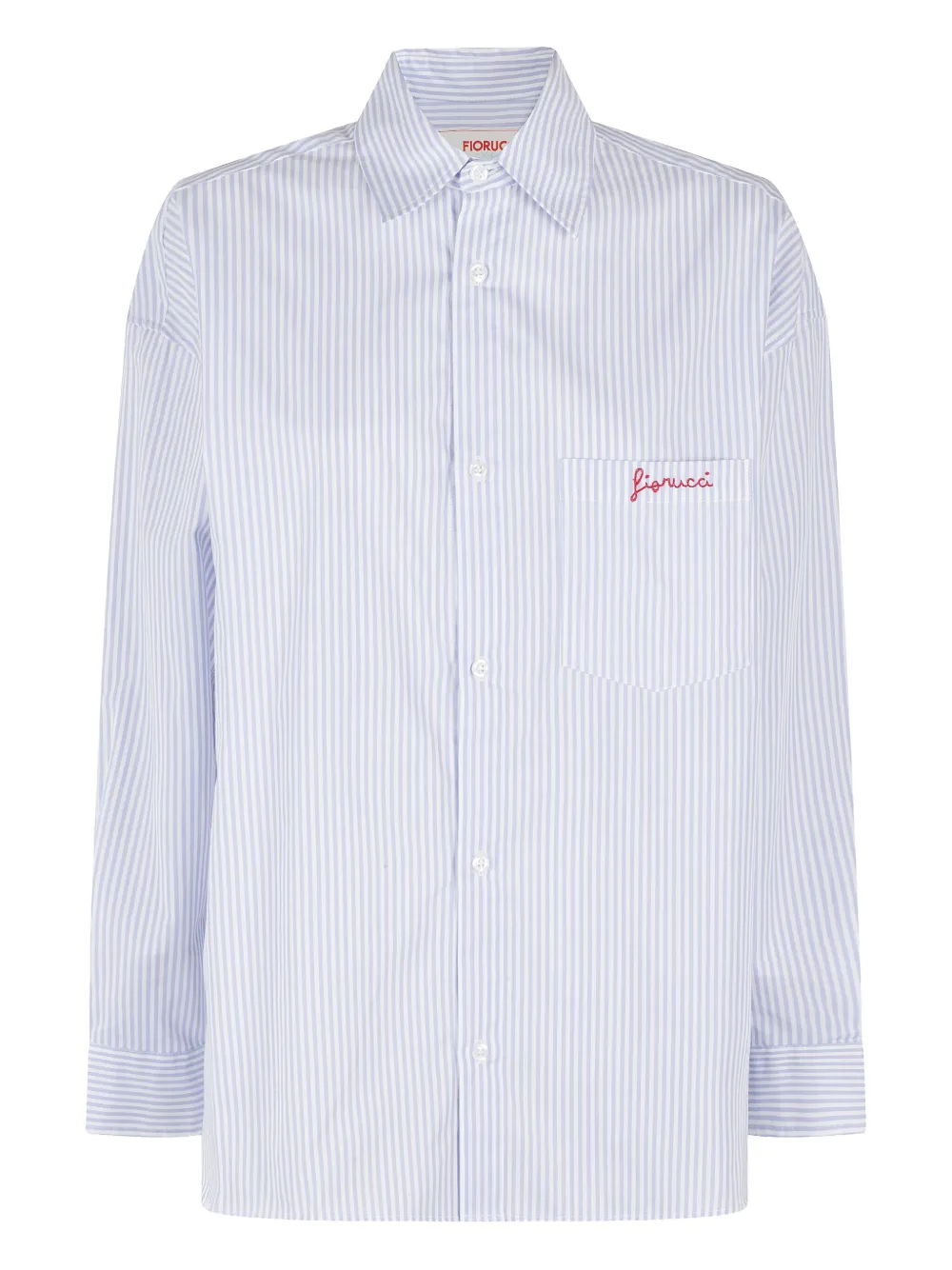 Fiorucci Katoenen blouse Blauw