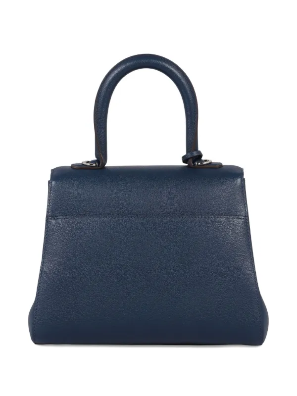 Delvaux Brillant PM レザーフラップバッグ | ブルー | FARFETCH JP