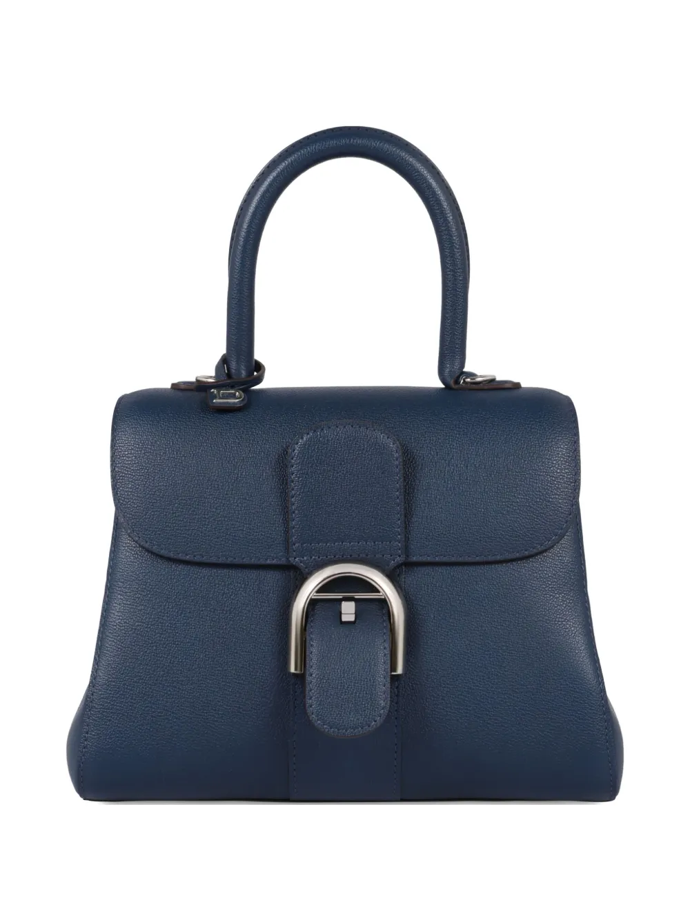 Brillant PM pebbled leather flap bag