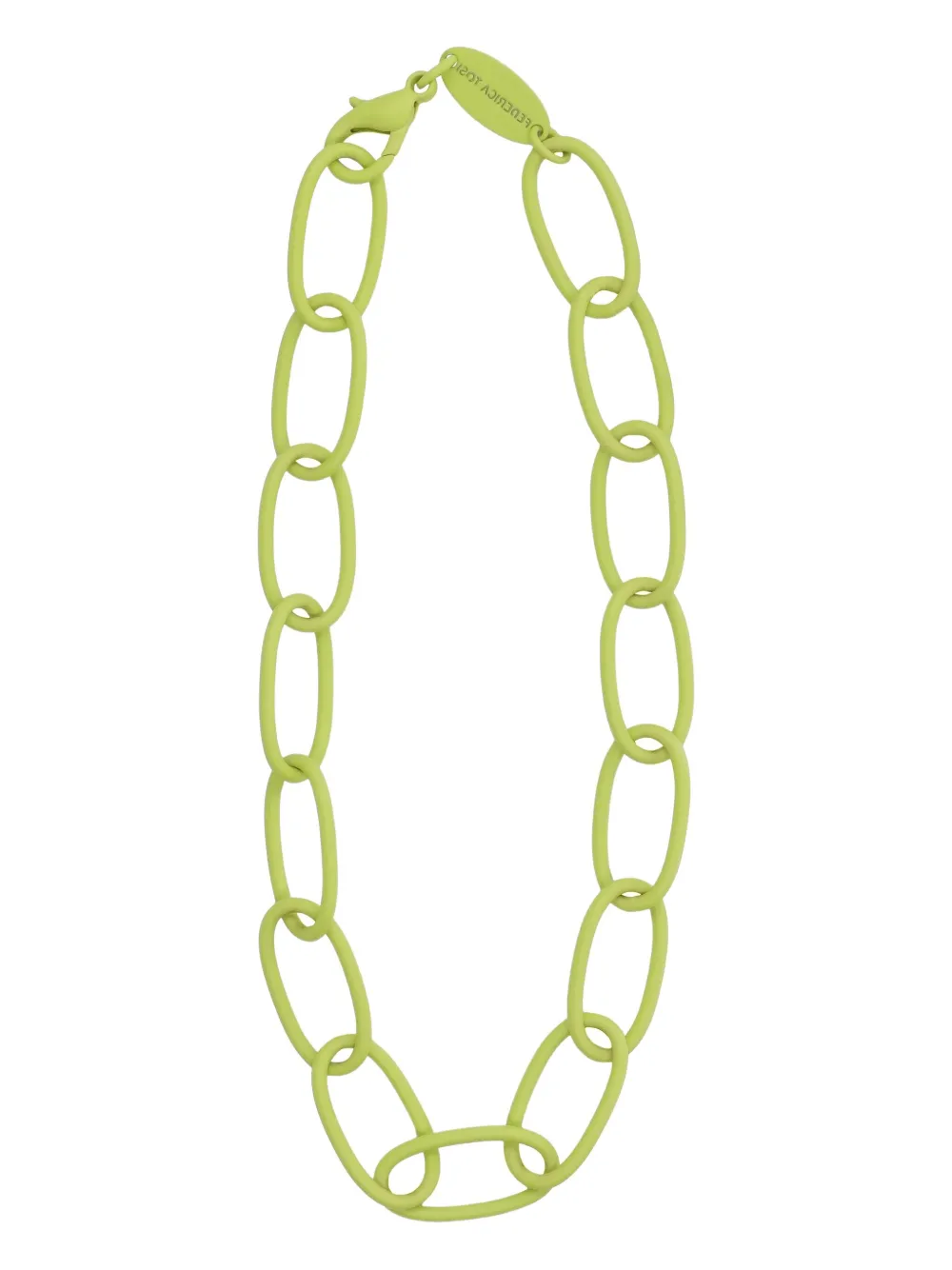 Federica Tosi Bolt necklace - Groen