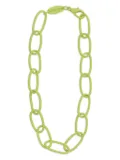 Federica Tosi Bolt necklace - Green