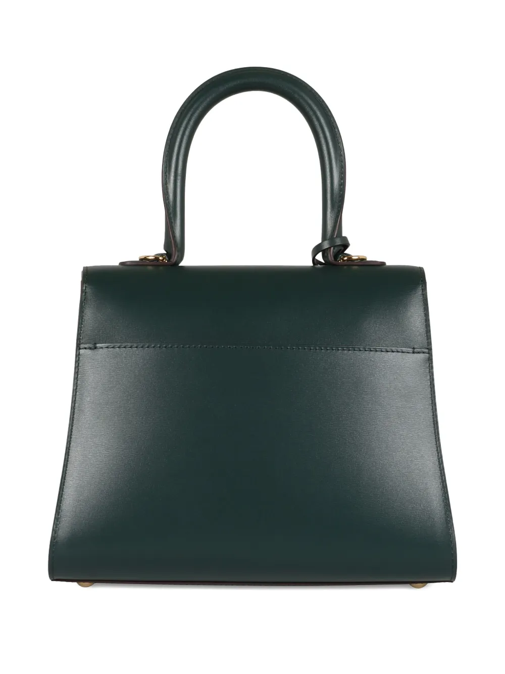 Delvaux Brillant PM leather tote bag - Groen