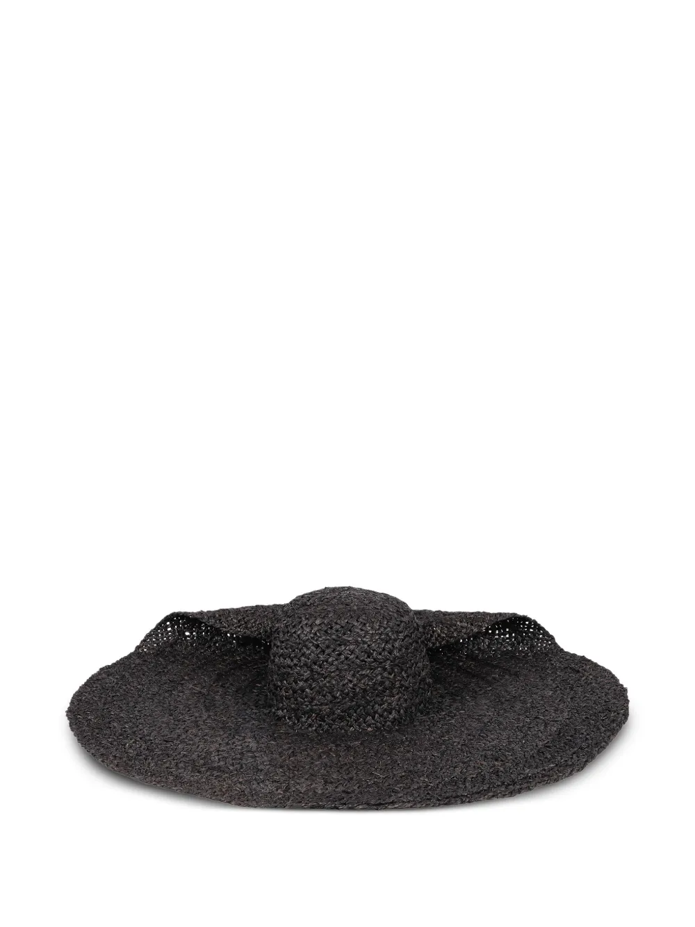 Ruslan Baginskiy raffia hat | Black | Image 1