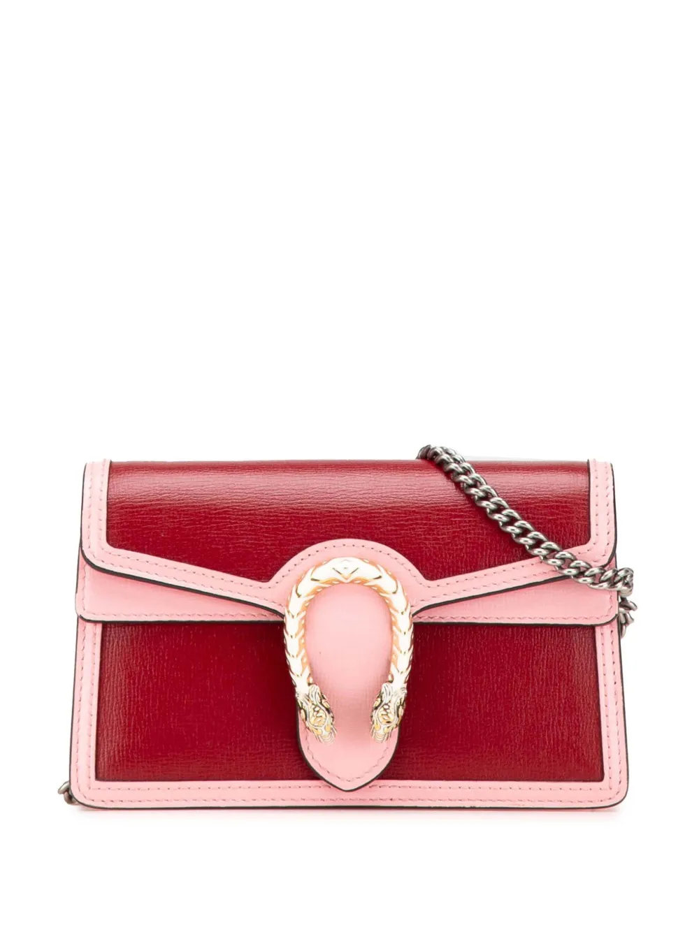 Gucci Pre-Owned 2016-2024 Super Mini Bicolor Leather Dionysus Gucci Pre-Owned 2016-2024 Super Mini Bicolor Leather Dionysus
