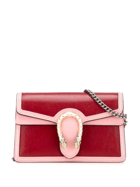 Gucci Pre-Owned 2016-2024 Super Mini Bicolor Leather Dionysus crossbody bag