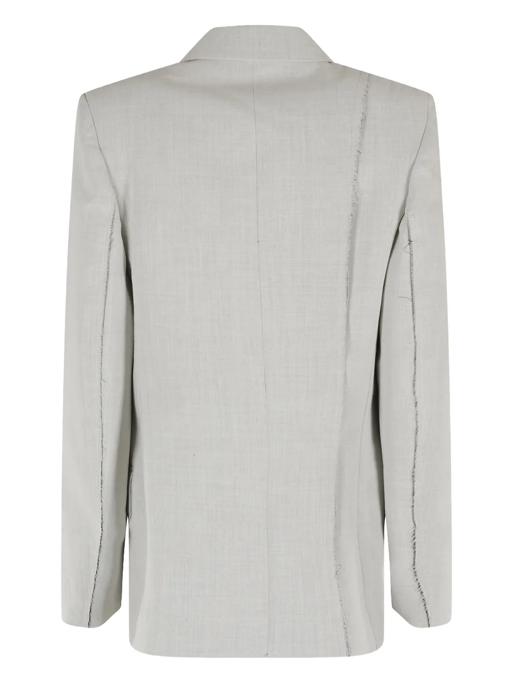Shop Victoria Beckham Seam-embellished Blazer