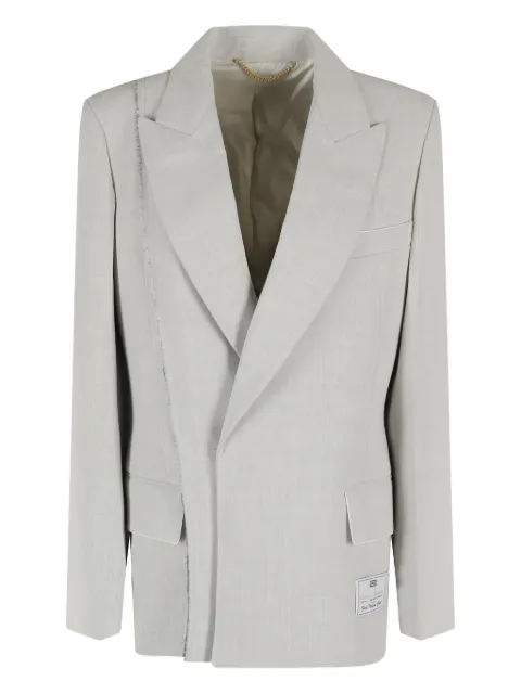 Victoria Beckham seam-embellished blazer