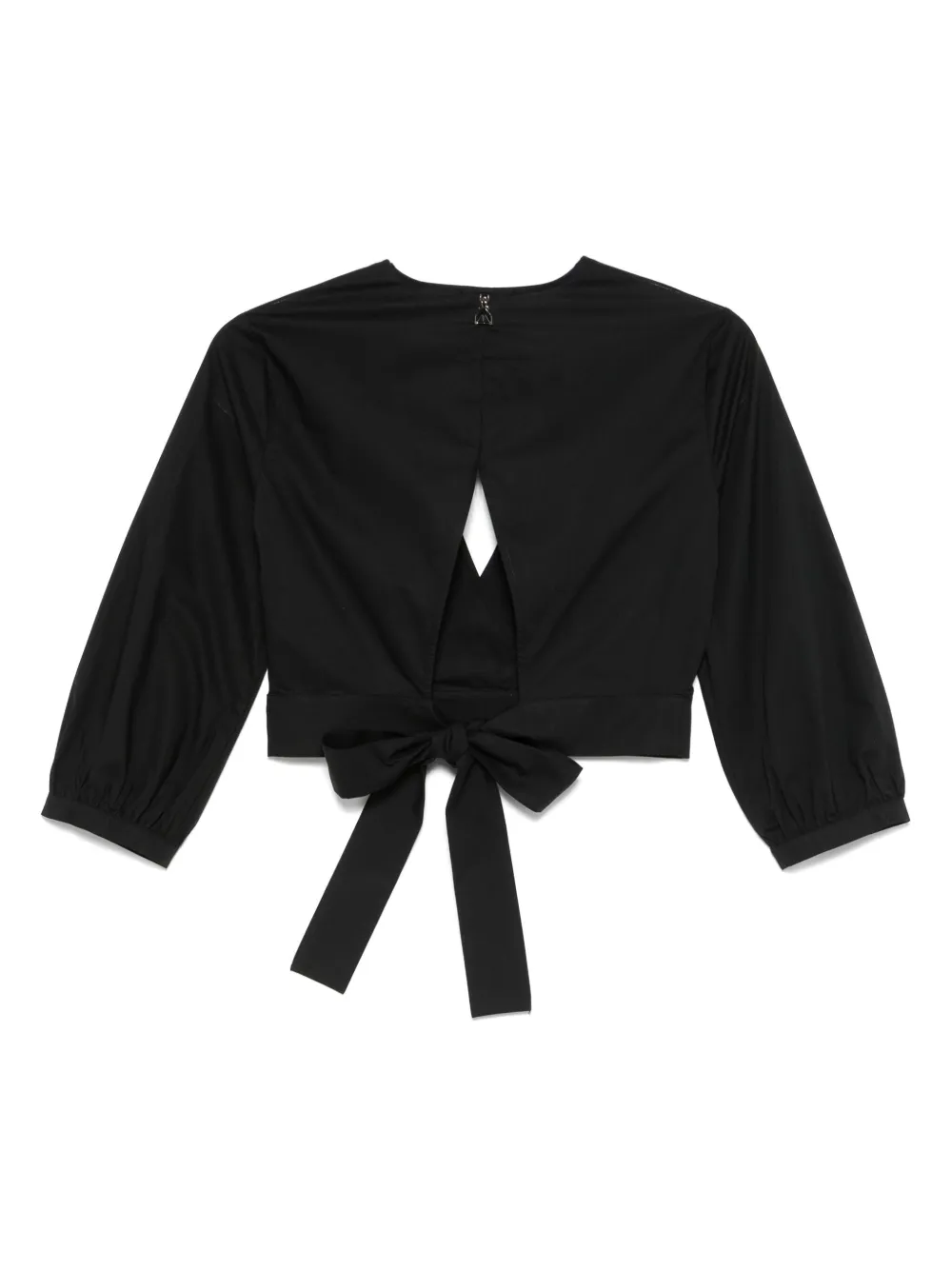 Patrizia Pepe Katoenen shirt - Zwart
