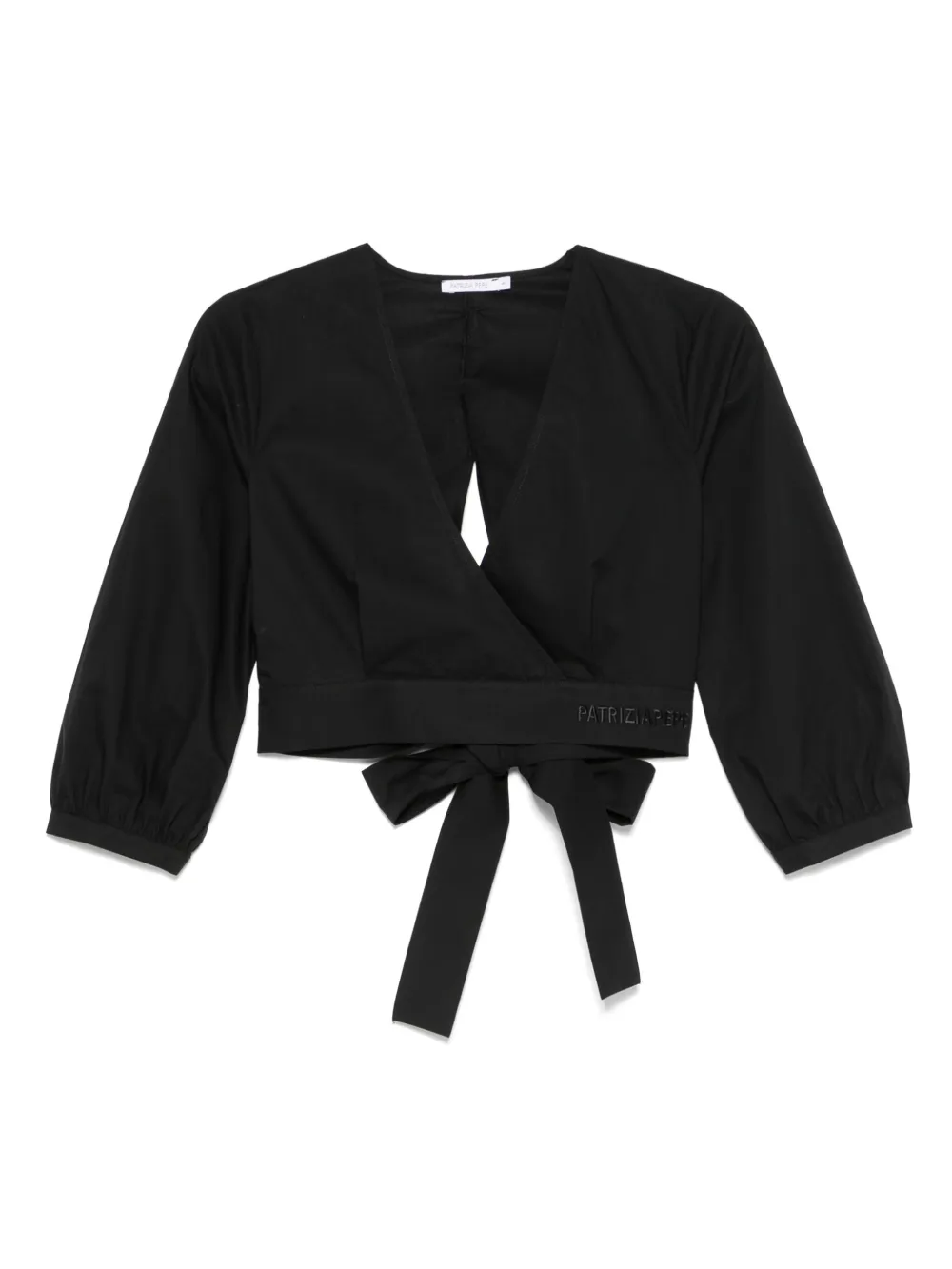 Patrizia Pepe Katoenen shirt Zwart