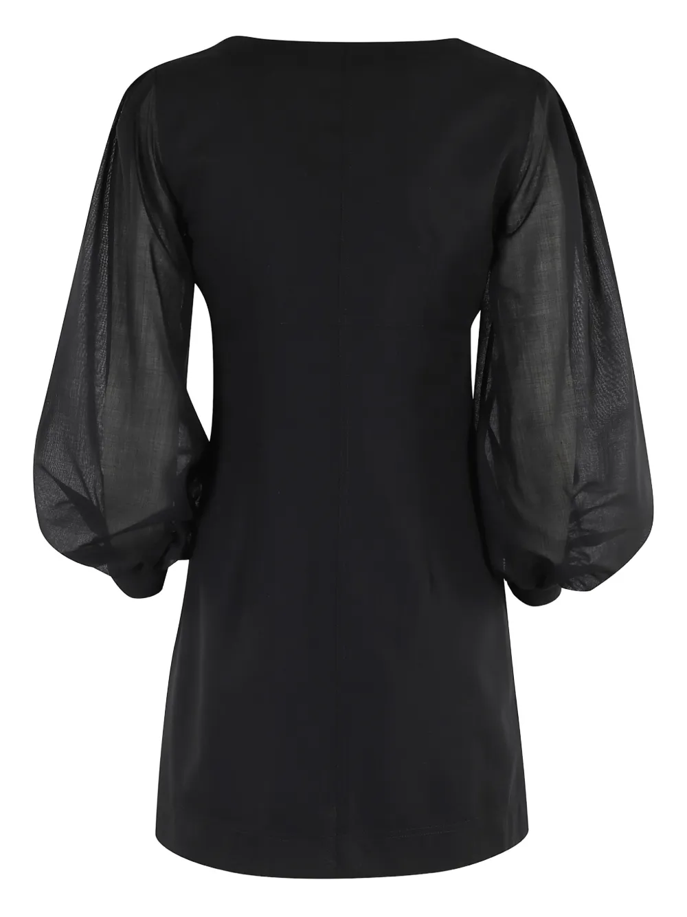 Philosophy Di Lorenzo Serafini puff-sleeves dress - Zwart