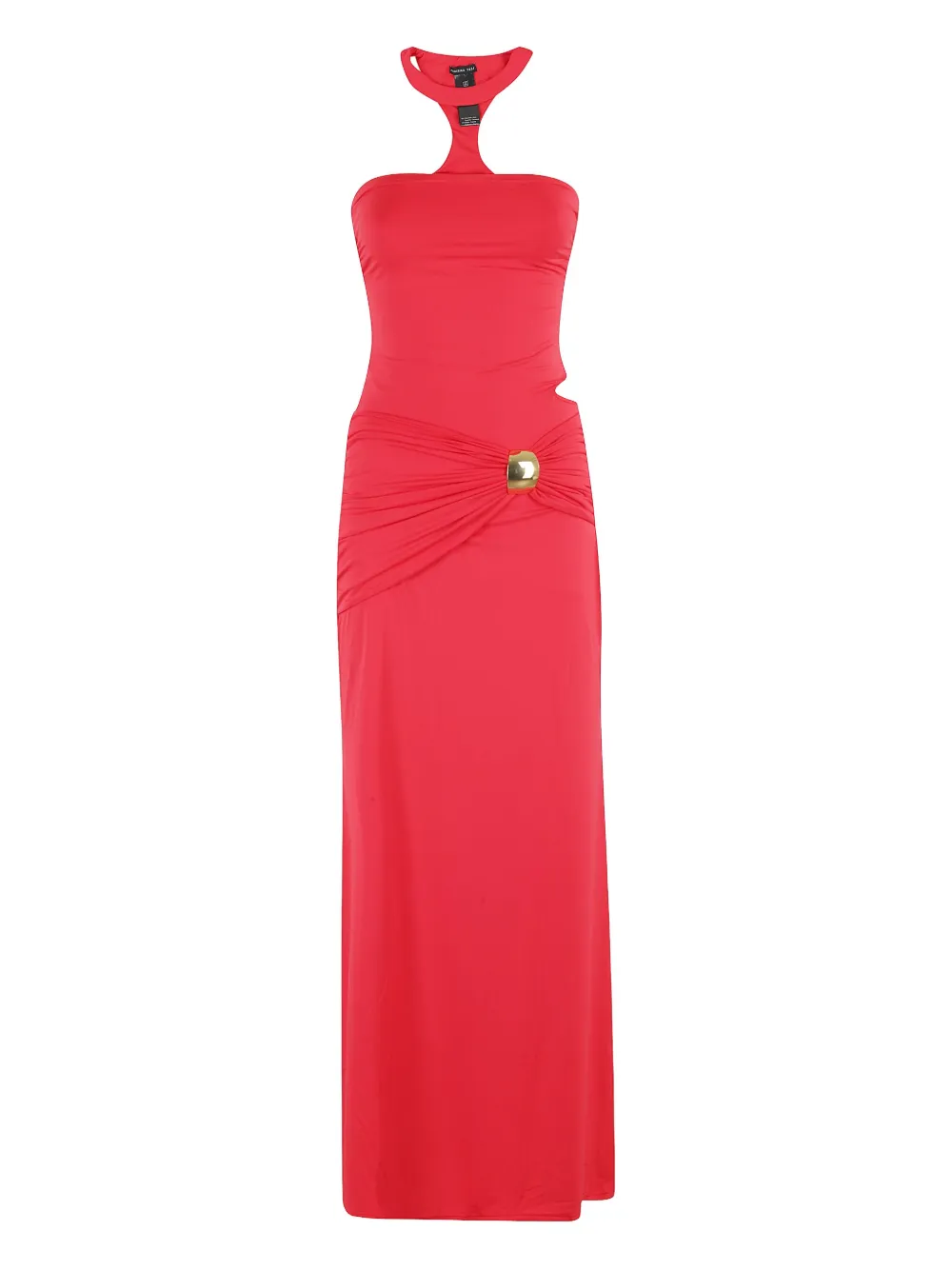 Federica Tosi Mouwloze jurk Rood