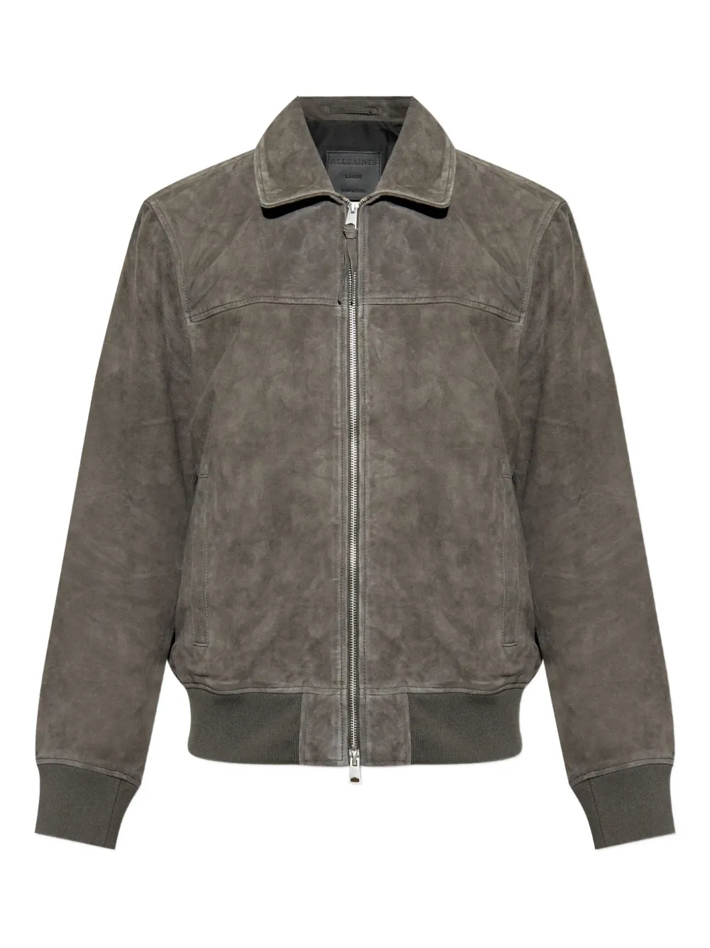 AllSaints leather jacket - Grigio