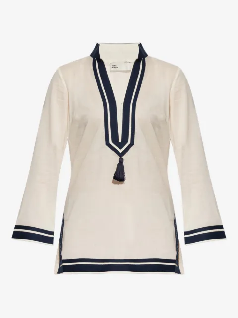 Tory Burch Minikleid aus Leinen