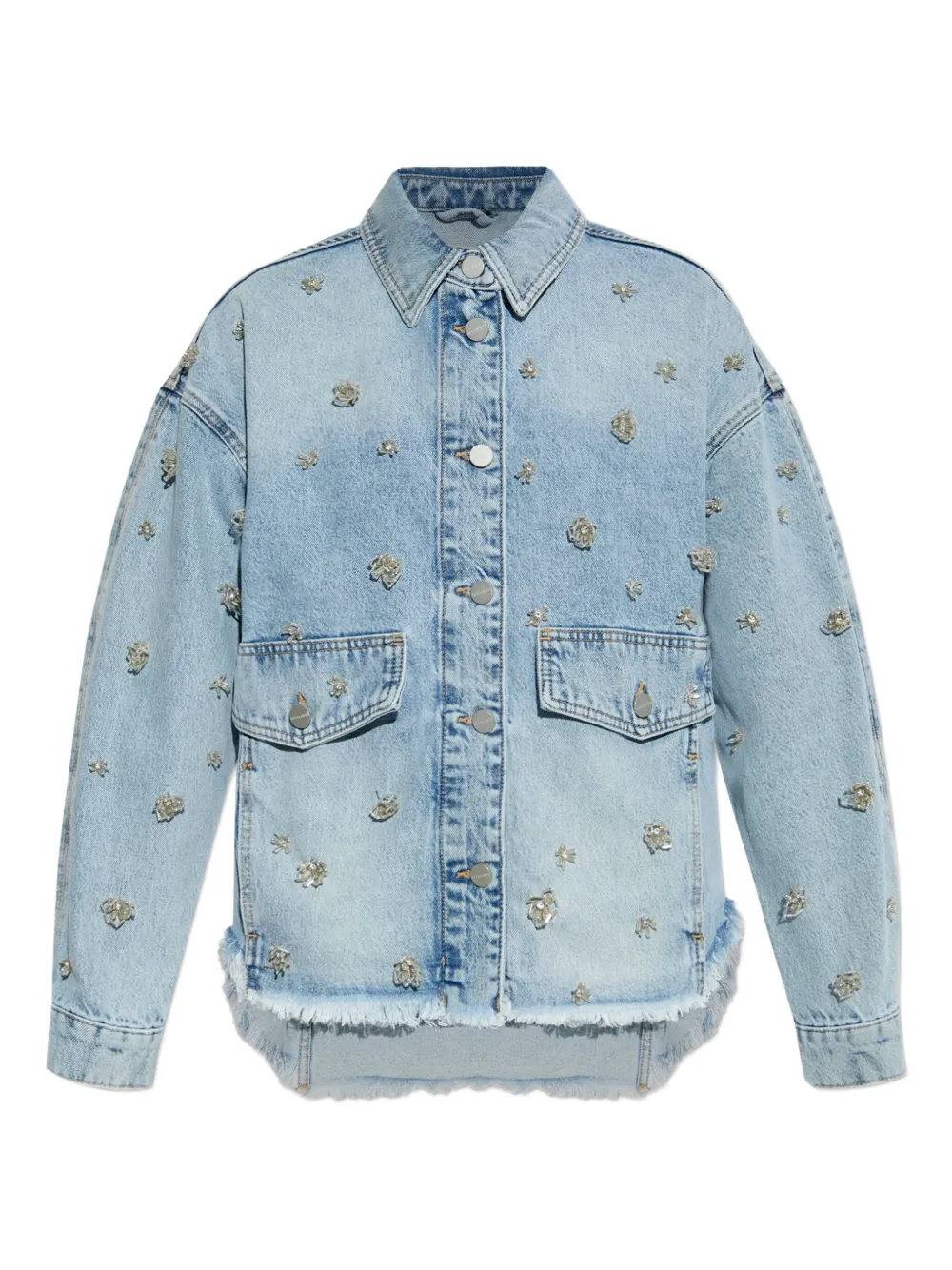 AllSaints Hettie デニムジャケット - ブルー AllSaints Hettie デニムジャケット - ブルー