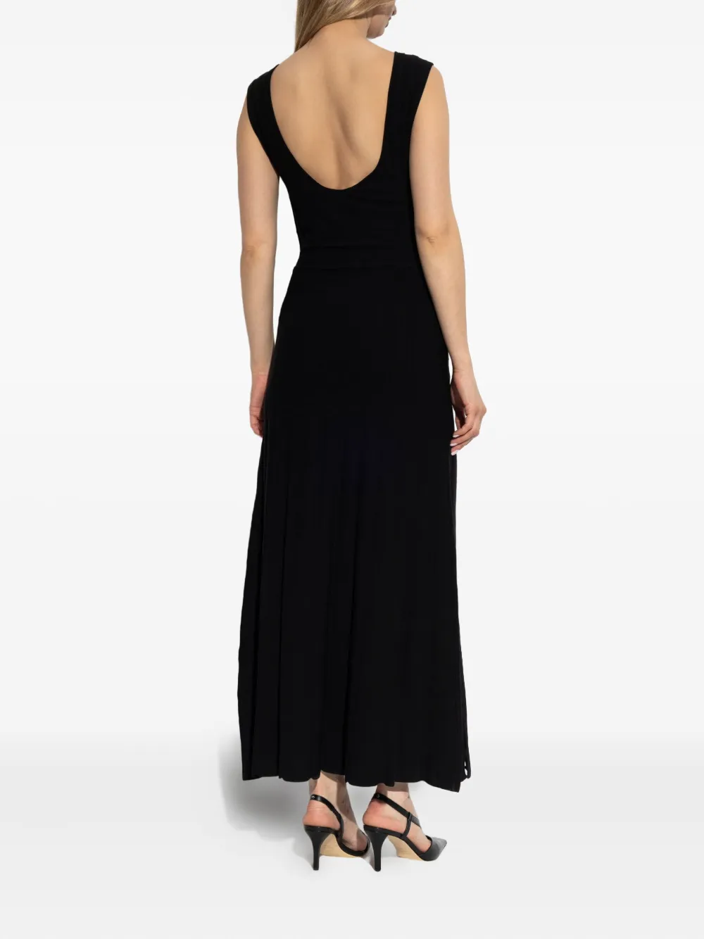 Gestuz Muriel maxi-jurk Zwart