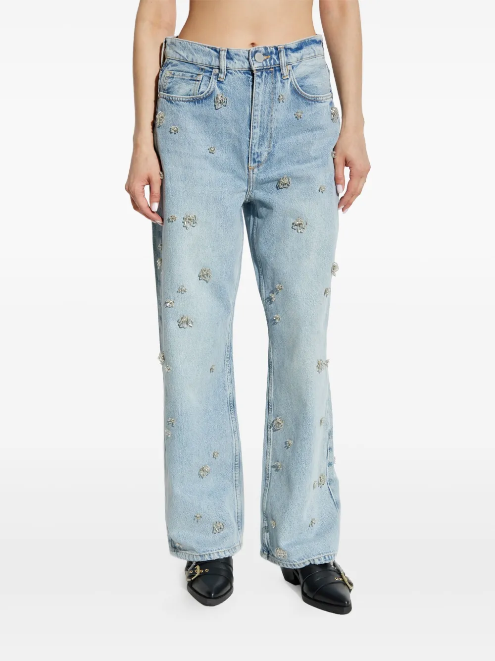 AllSaints Blake jeans Blauw