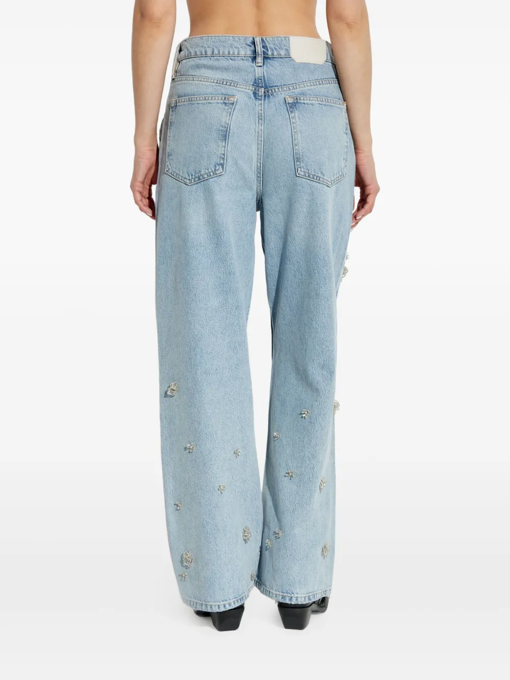 AllSaints Blake jeans Blauw