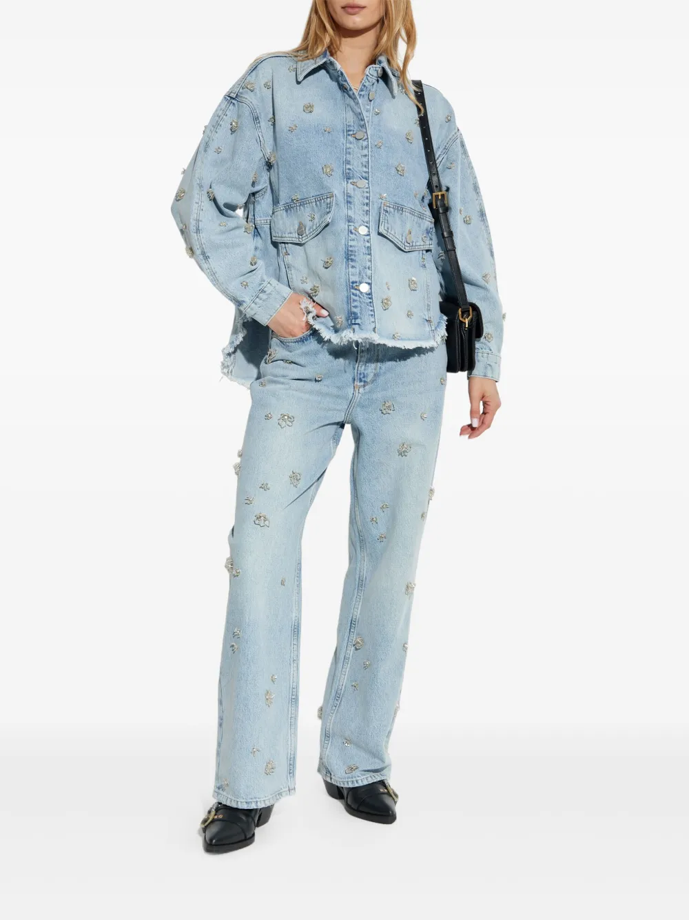 AllSaints Blake jeans Blauw