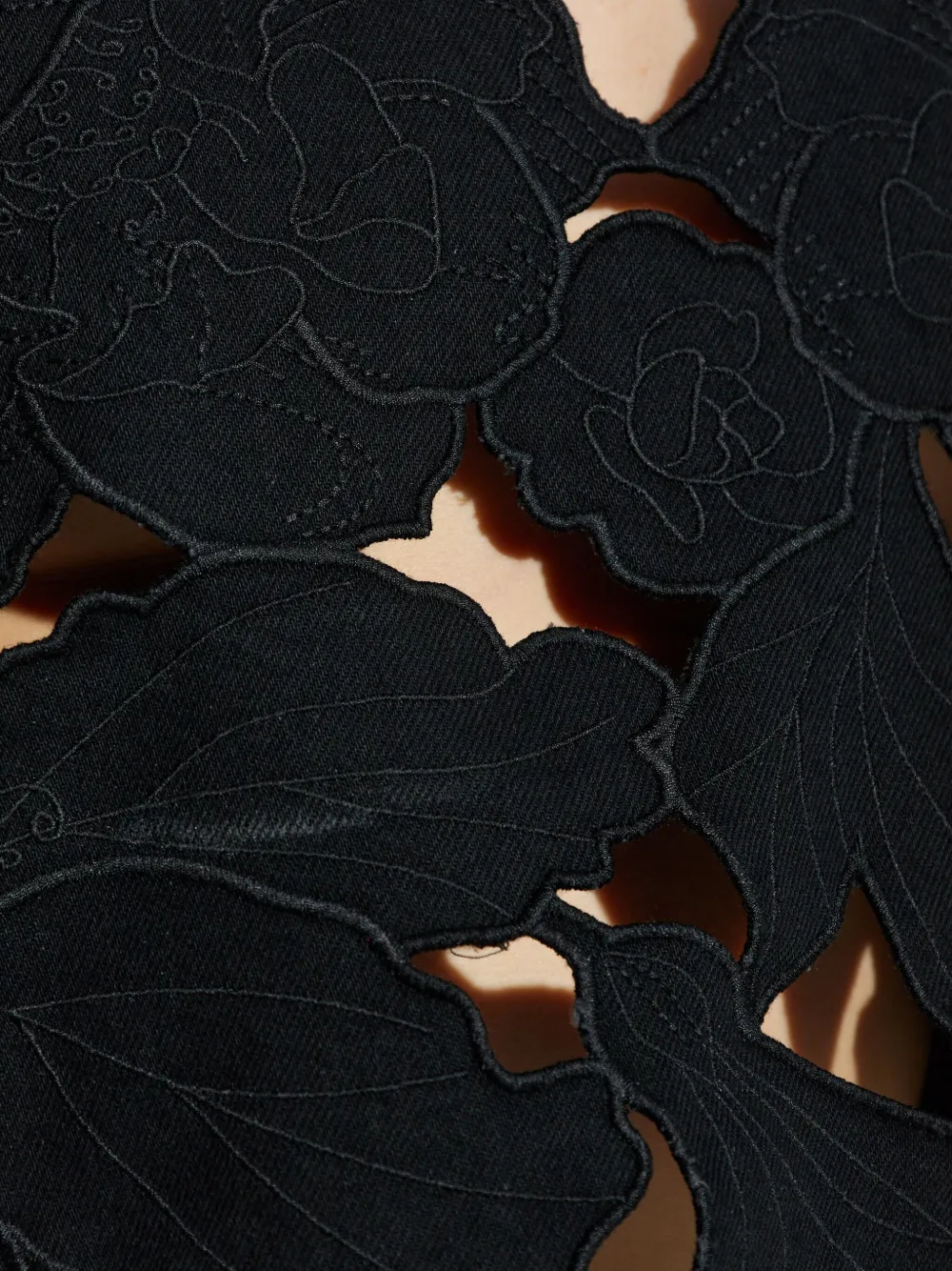 AllSaints Flora top Zwart