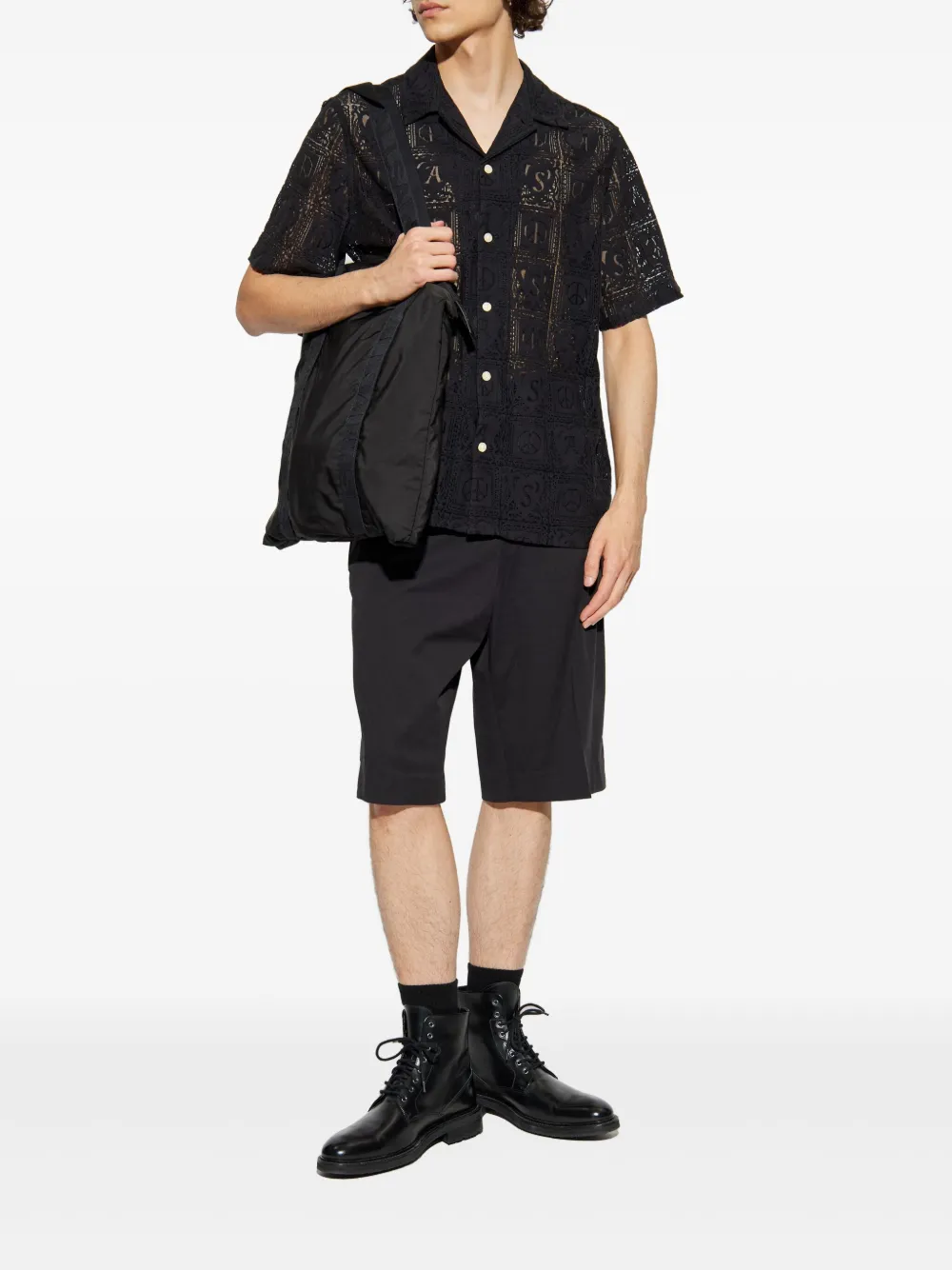 AllSaints Bay shorts Zwart