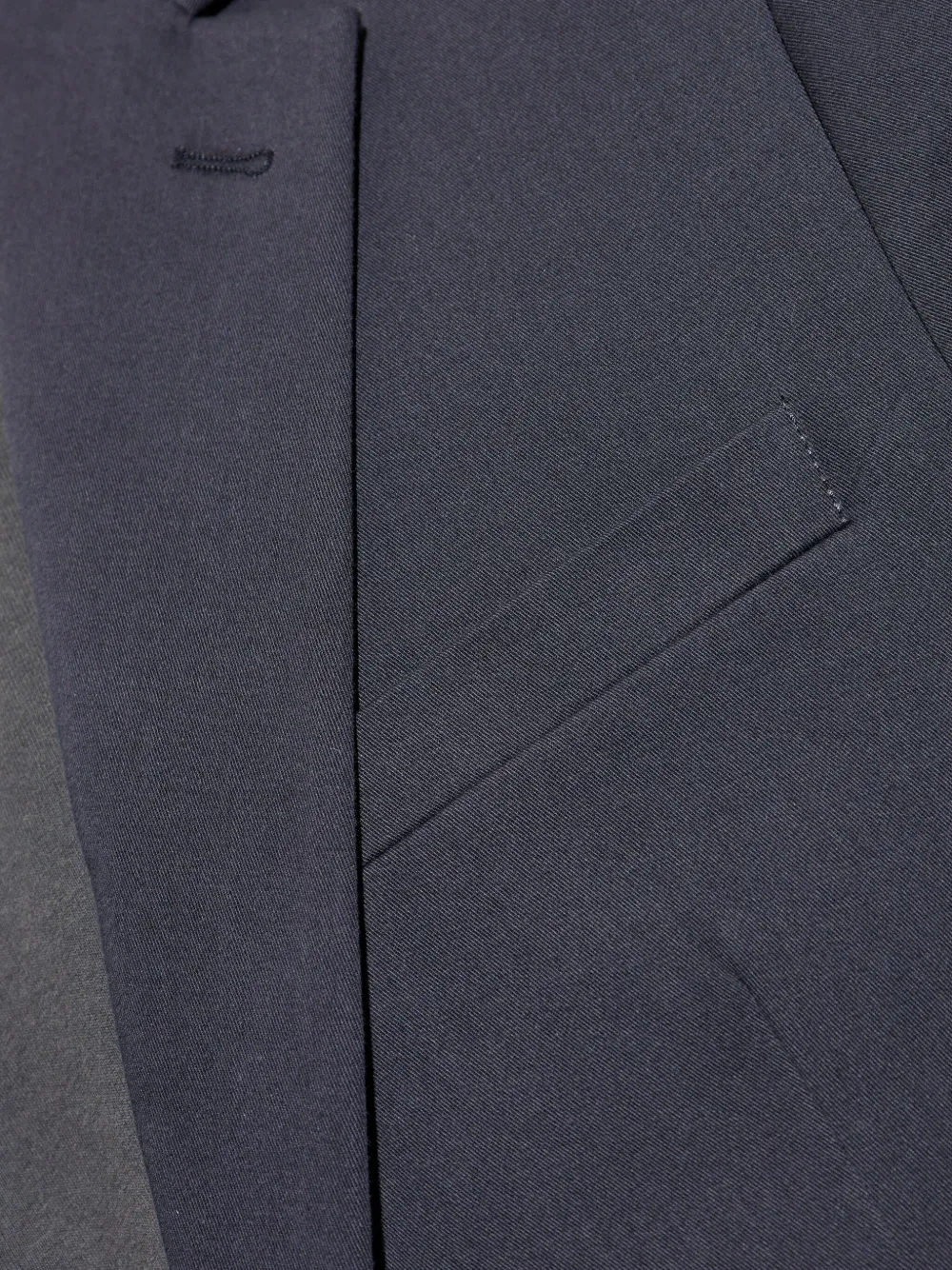 AllSaints Blazer met enkele rij knopen Blauw