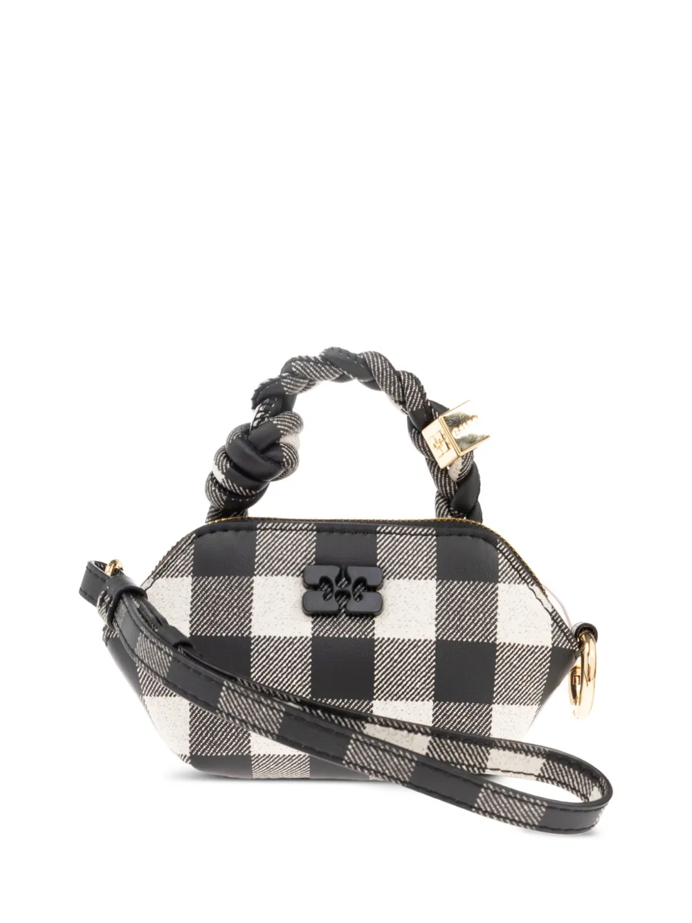 GANNI Kleine Bou crossbodytas Zwart